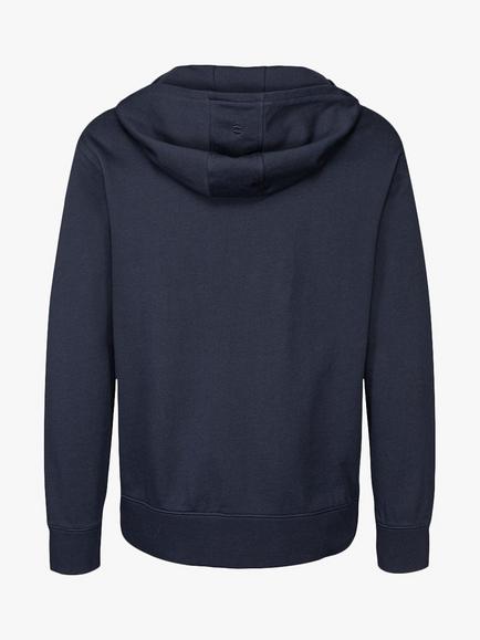 Panos Emporio Element Organic Cotton Hoodie - view 2, Navy