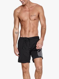 Panos Emporio Tech Board Shorts, Black