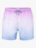 Panos Emporio Classic Dipdye Swim Shorts, Lilac