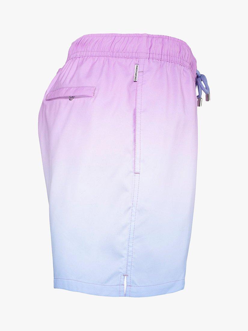 Product image 2 of 5, which shows Panos Emporio Classic Dipdye Swim Shorts, Lilac, S