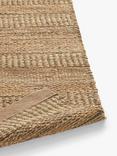 John Lewis Jute Grained Rug, Green