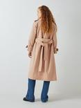 John Lewis ANYDAY Longline Trench Coat, Stone