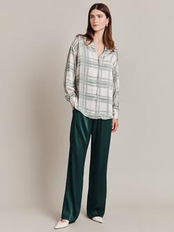 Ghost Amy Check Shirt, Green Check