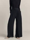 Ghost Clara Satin Palazzo Trousers