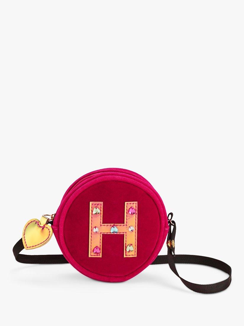 Stych Kids' Initial Gem Crossbody Bag, H, One Size