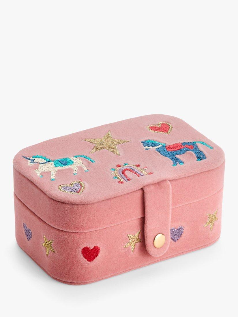 Stych Kids Unicorn Jewellery Box Pink