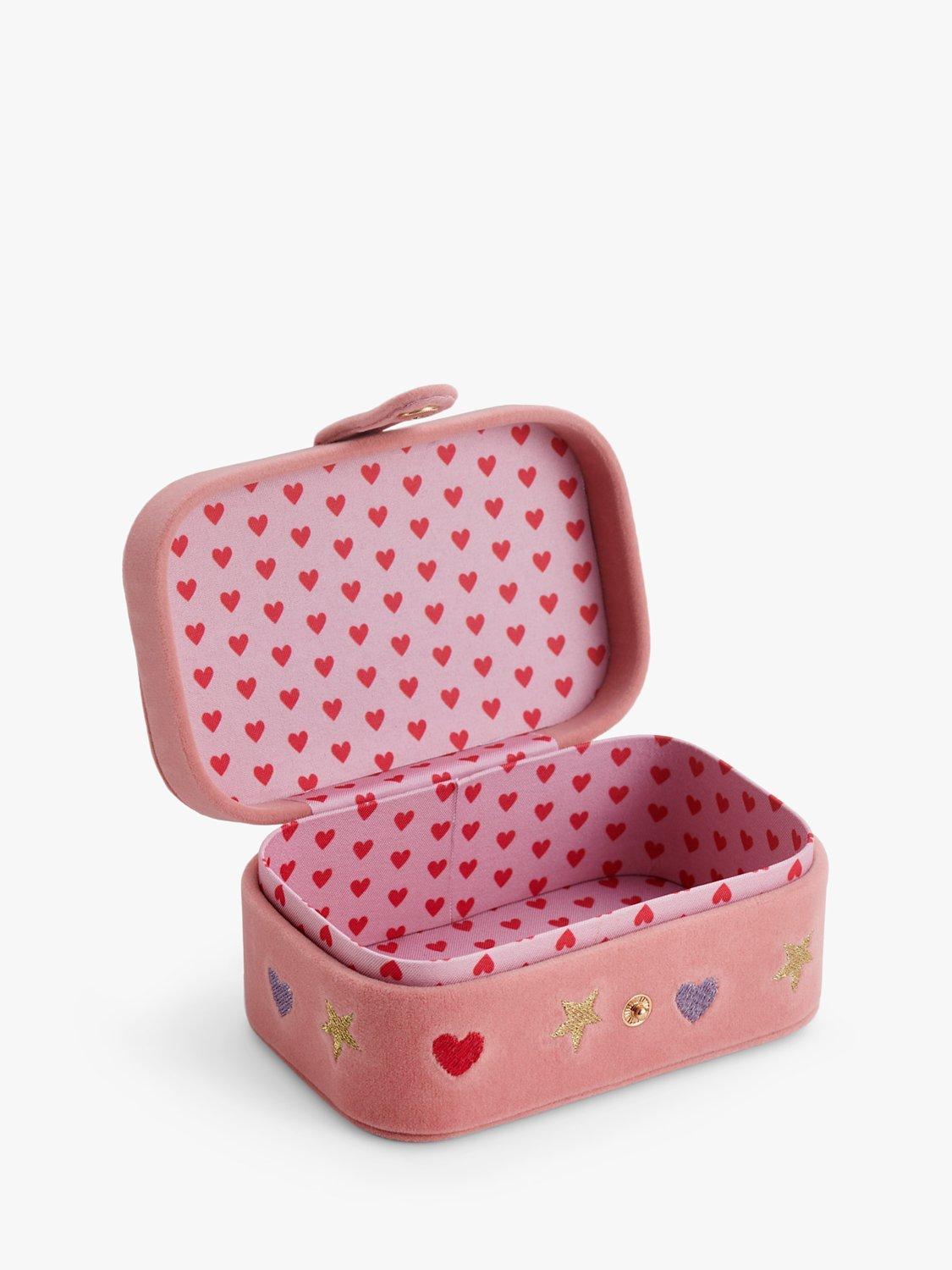 Product image 2 of 2, which shows Stych Kids'  Unicorn Jewellery Box, Pink, One Size