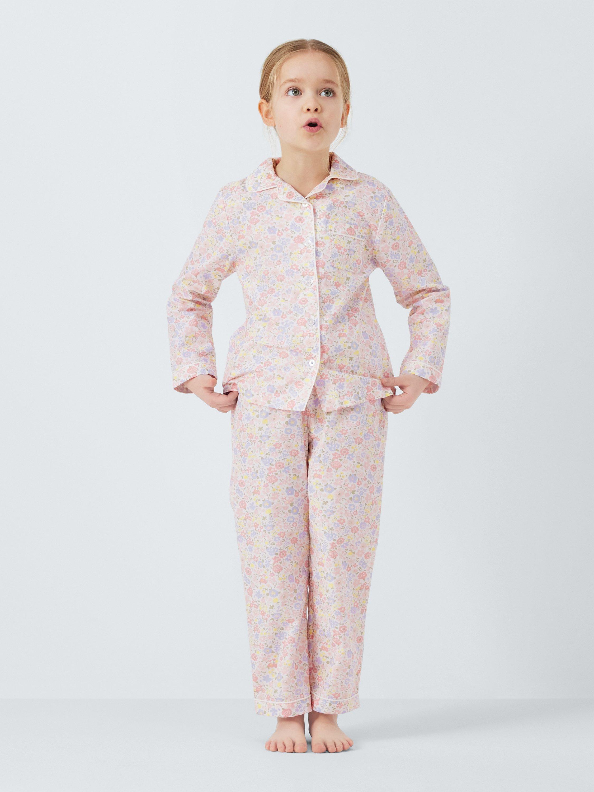 John Lewis Kids' Ditsy Floral Print Pyjamas, Multi