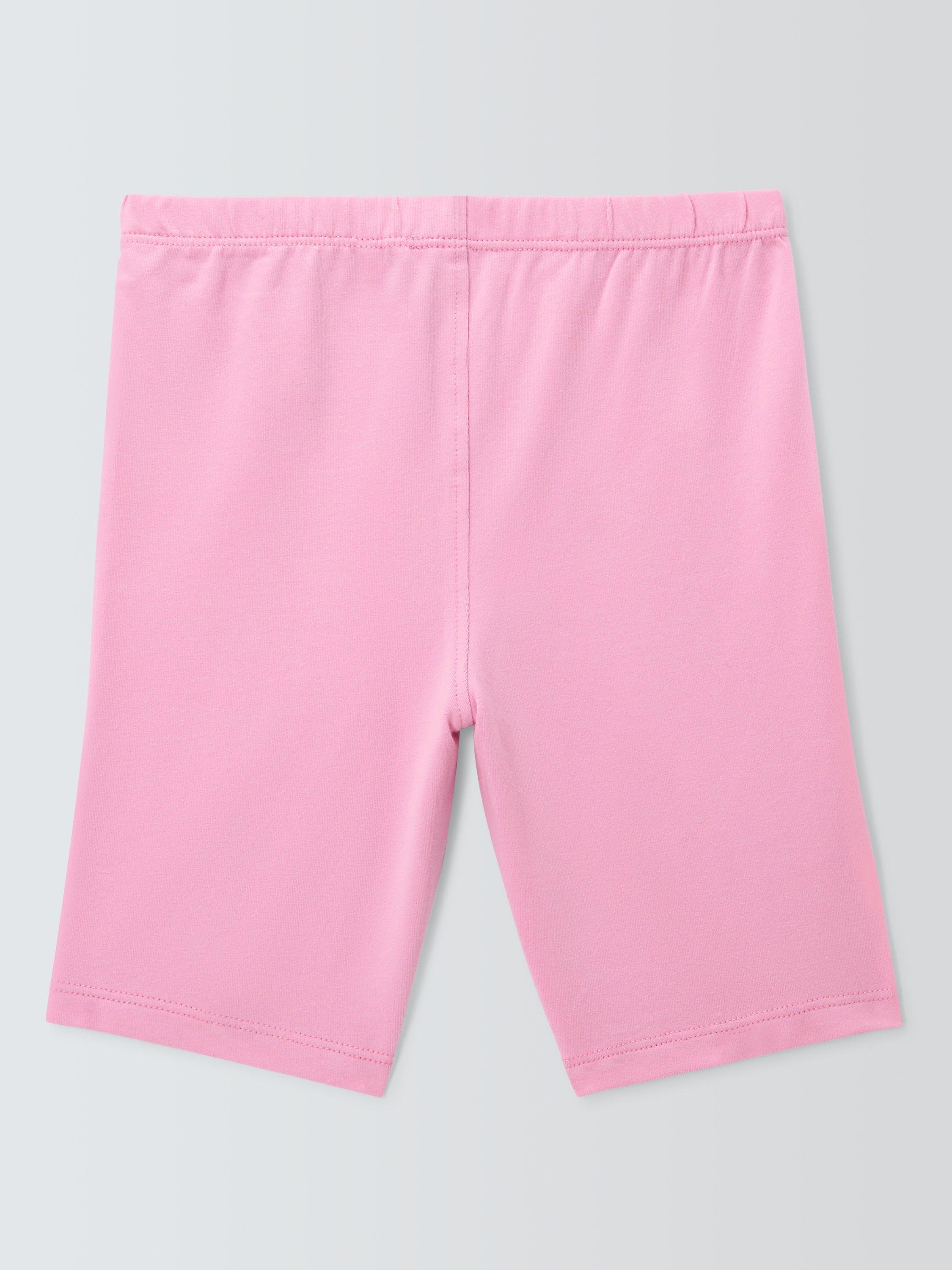 John Lewis ANYDAY Kids Jersey Cycling Shorts Pastel Lavendar