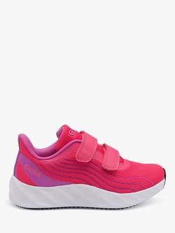 Gola Kids' Alzir Performance Twin Bar Trainers, Hot Pink