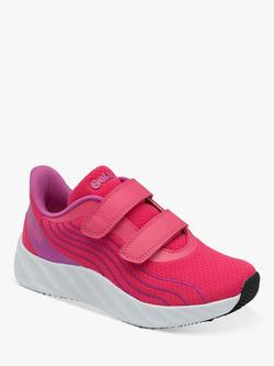 Gola Kids' Alzir Performance Twin Bar Trainers - view 2, Hot Pink
