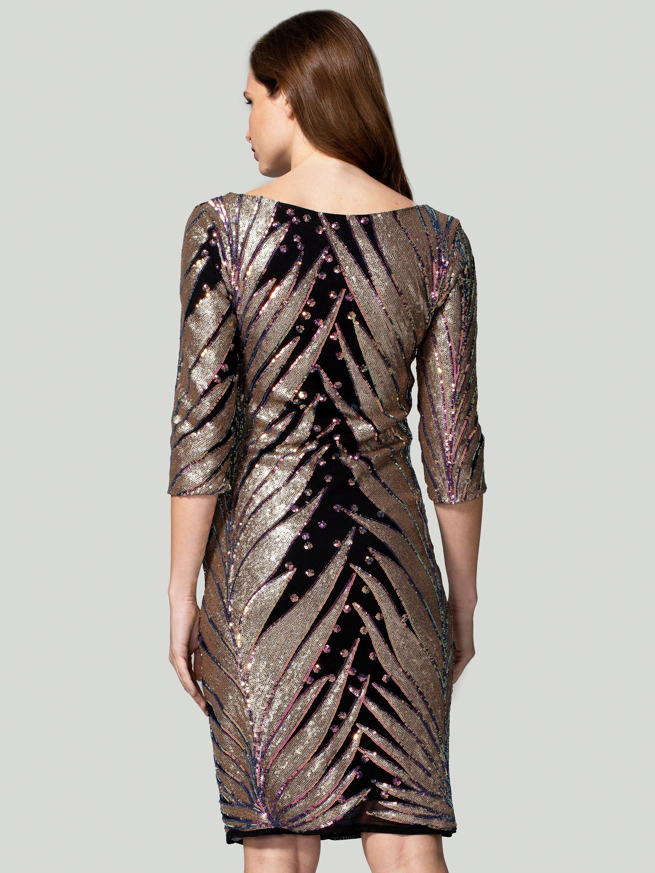 Hotsquash gold sequin dress hotsell