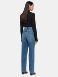 Whistles Straight Leg Jeans, Blue