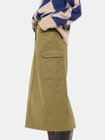 Whistles Tessa Cargo Midi Skirt, Khaki