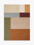 John Lewis Elemental Colour Block Rug, Multi