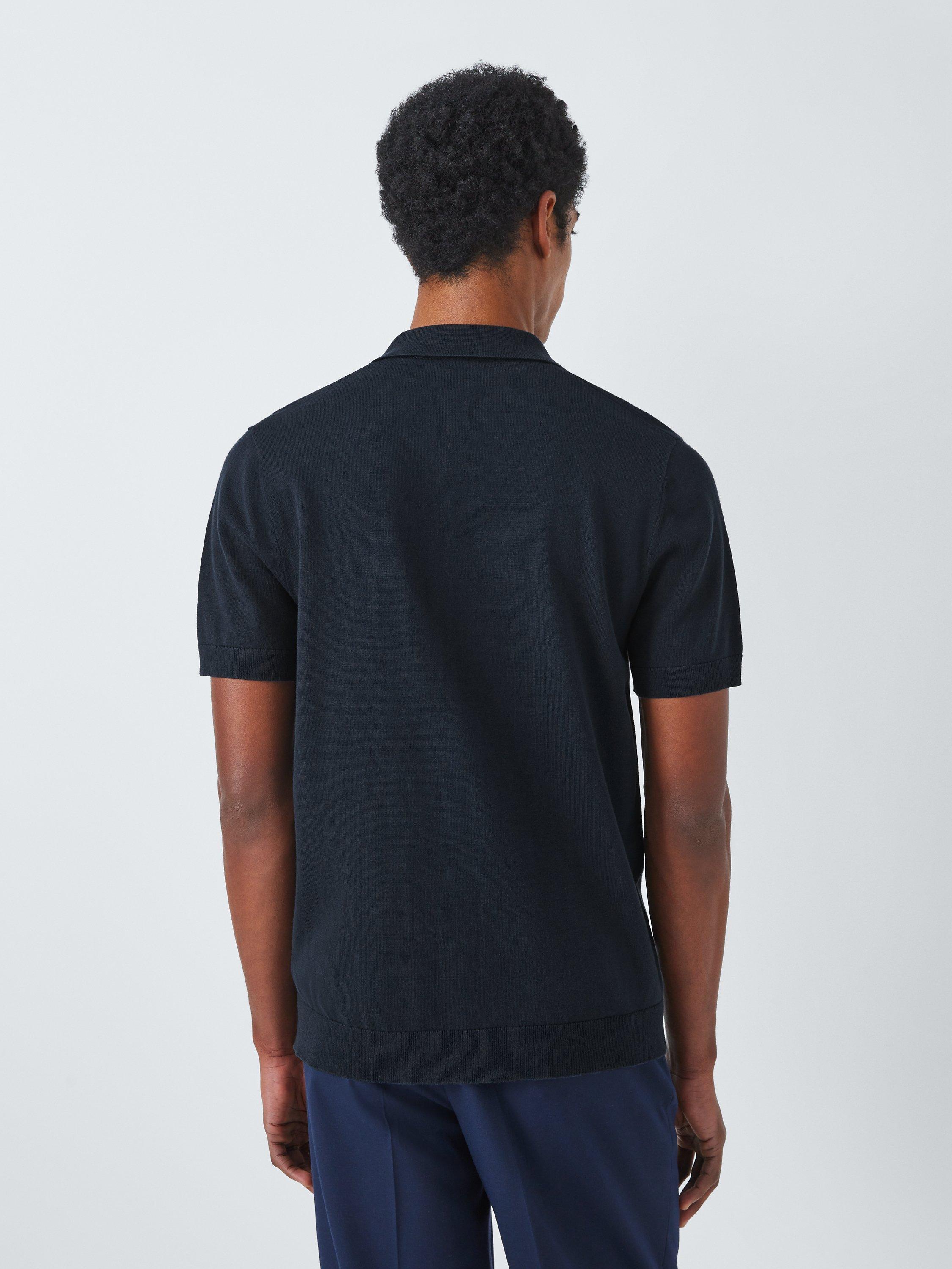 Kin Floral Embroidered Shirt, Dark Navy