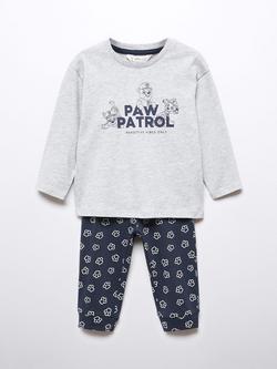 Mango Baby Paw Patrol Pyjamas, Medium Grey, Medium Grey