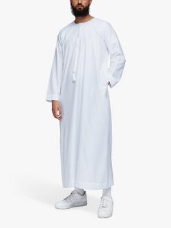 Islamic Impressions Omani Thobe Jubbah, White