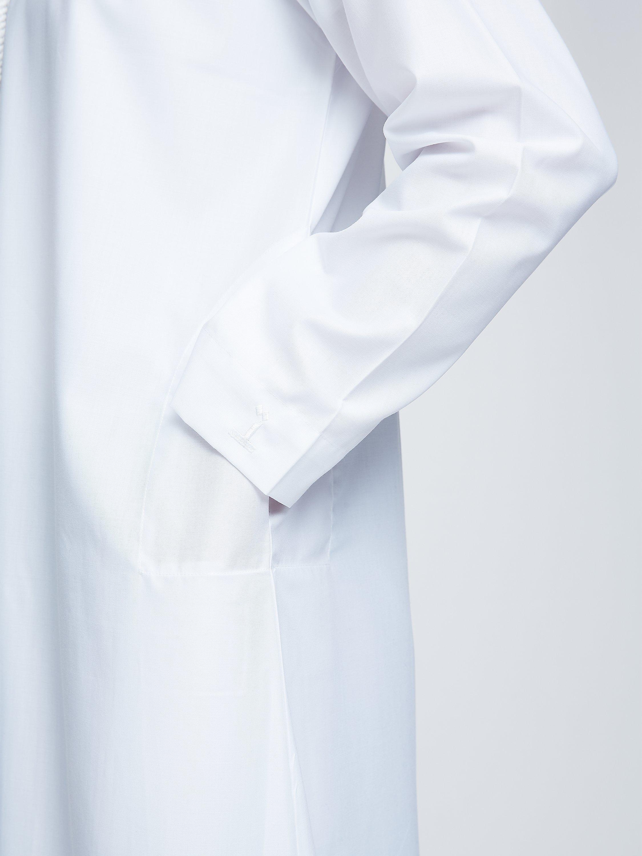 Product image 7 of 8, which shows Islamic Impressions Omani Thobe Jubbah, White, 54