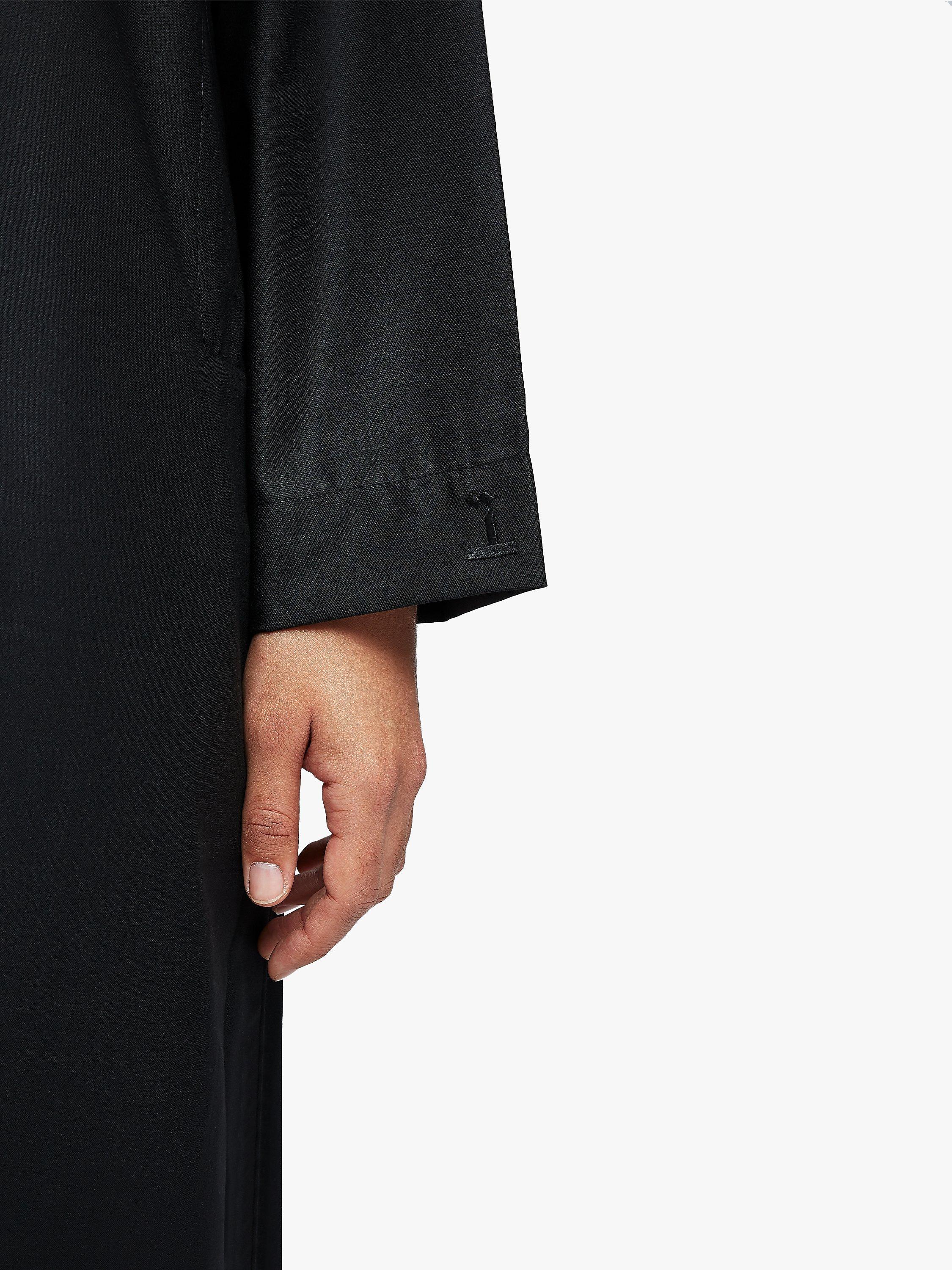 Product image 6 of 8, which shows Islamic Impressions Omani Thobe Jubbah, Black, 54