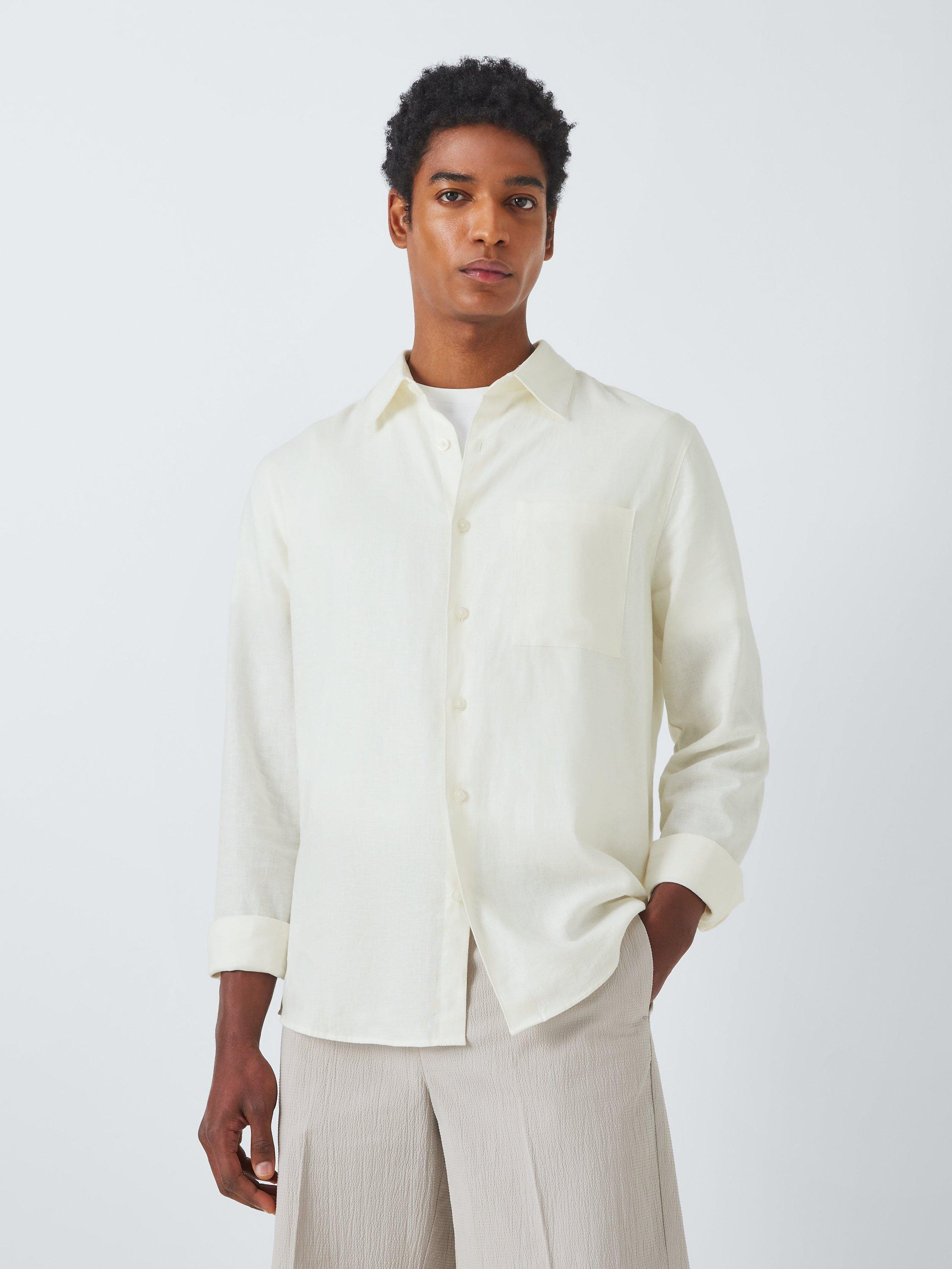 Kin Linen Blend Long Sleeve Shirt