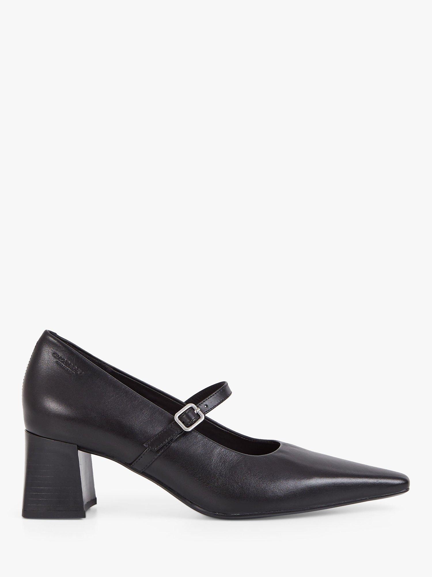 Vagabond Shoemakers Altea Leather Pointed Toe Heeled Mary Jane Shoes
