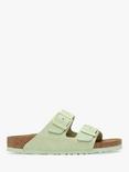 Birkenstock Arizona Birko Flor Sandals, Faded Lime