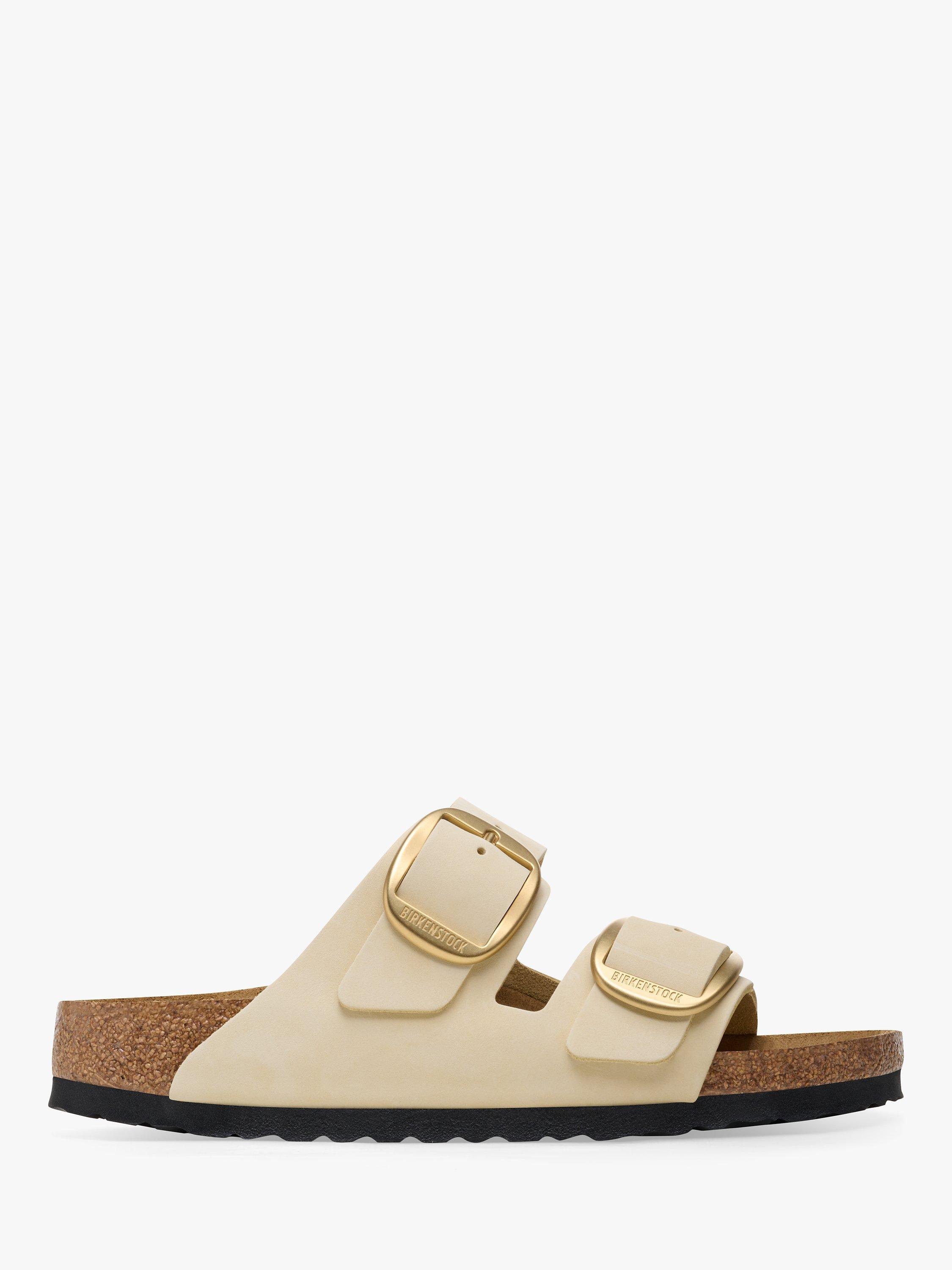 Birkenstock Arizona Big Buckle Nubuck Leather Sandals