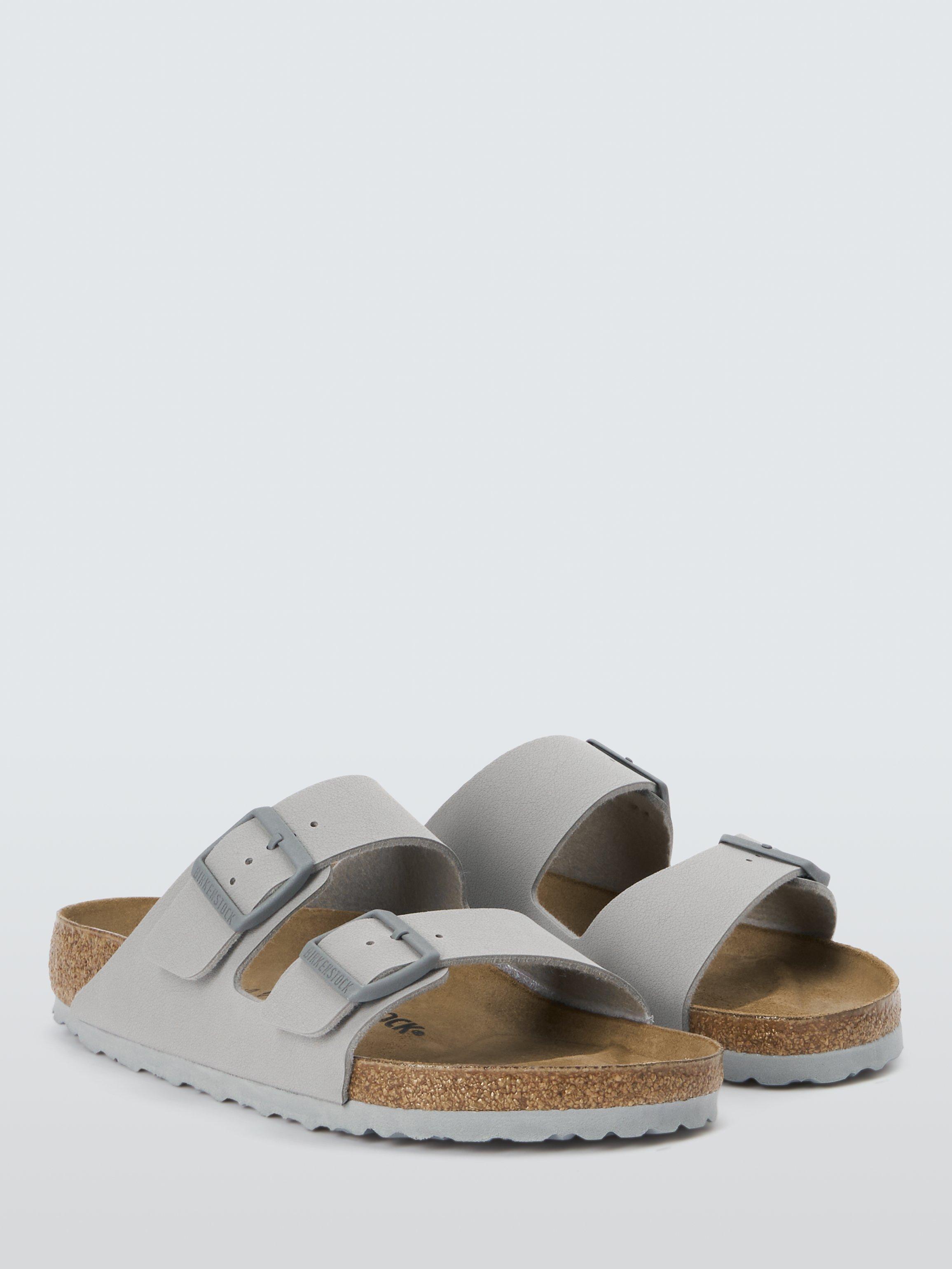 Birkenstock Arizona Birko Flor Sandals Stone Coin