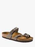 Birkenstock Mayari Birko Flor Bikribuc Regular Fit Toe Post Strappy Sandals