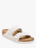 Birkenstock Arizona Suede Sandals, Antique White