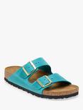 Birkenstock Arizona Oiled Nubuck Leather Sandals, Biscay Bay