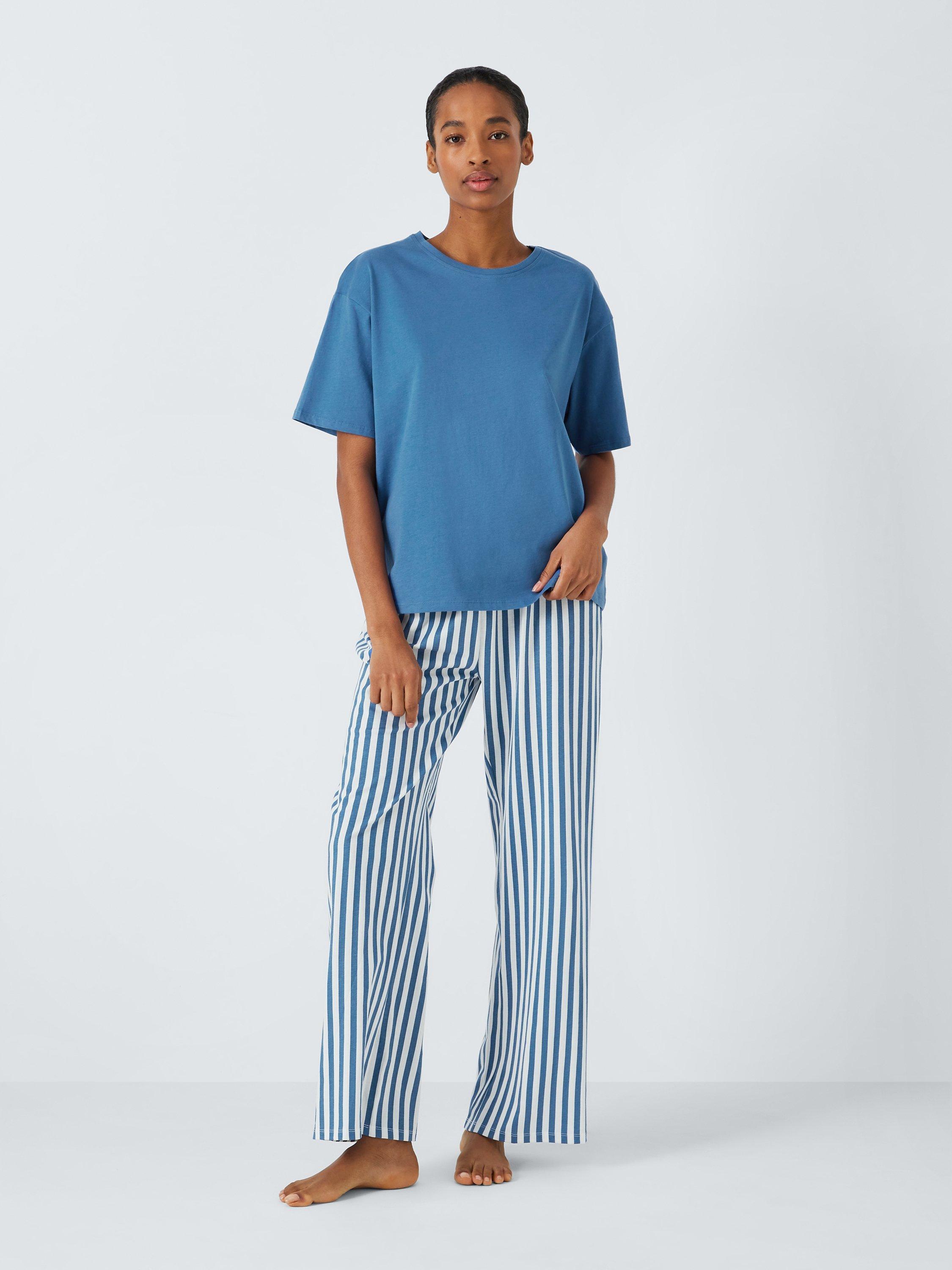 John Lewis Kizzy T-Shirt Pyjamas, Navy