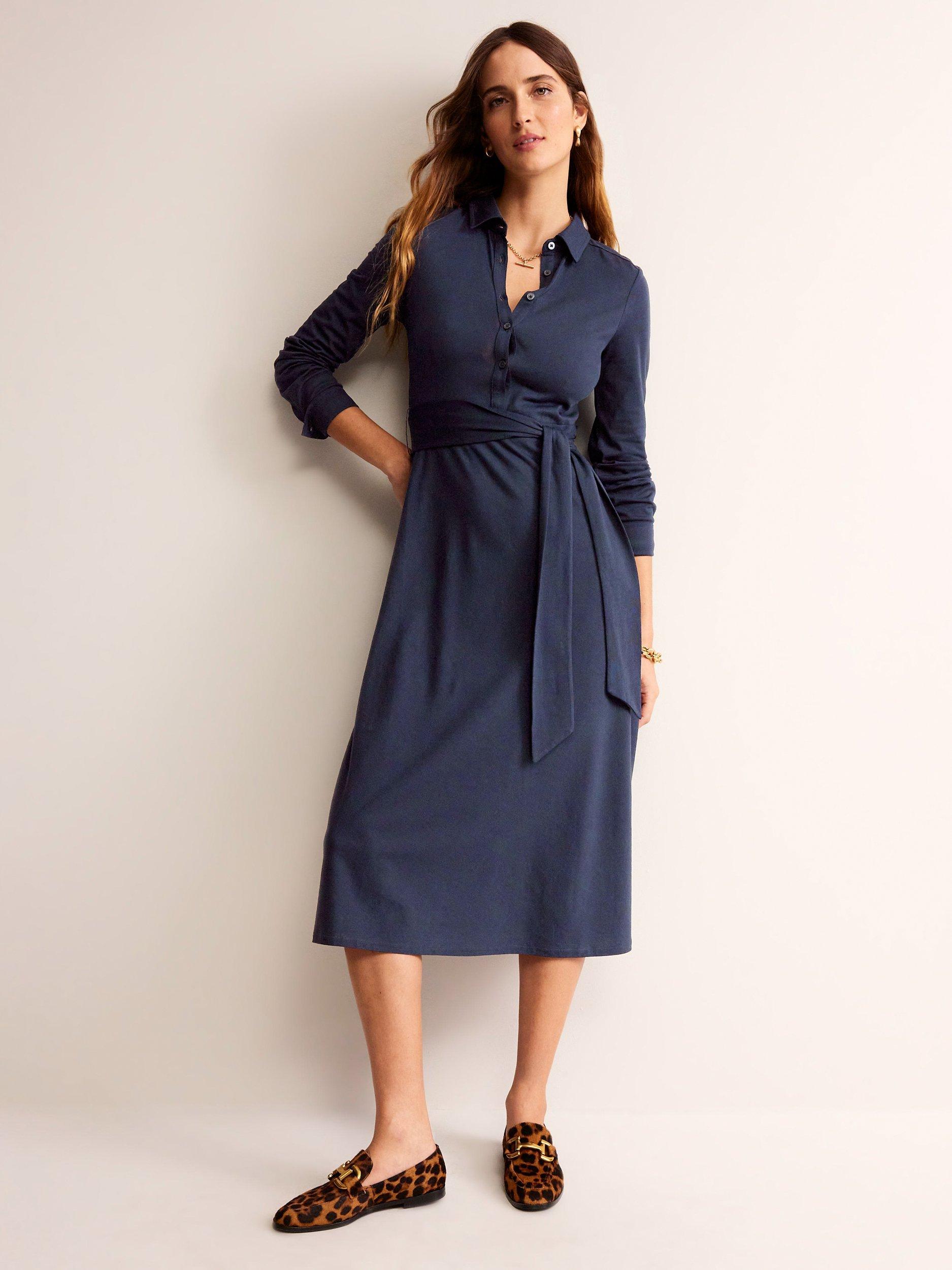 Boden frances jersey midi dress sale