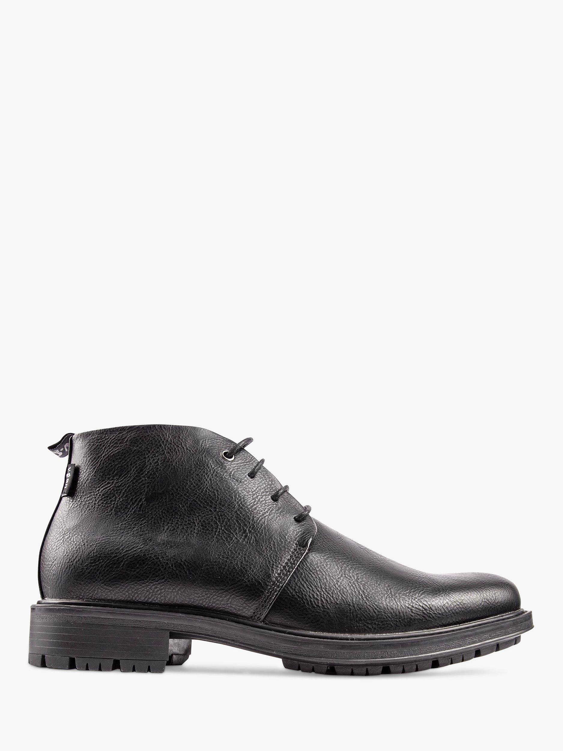 V.GAN Vegan Endive Chukka Boots, Black, 11.5