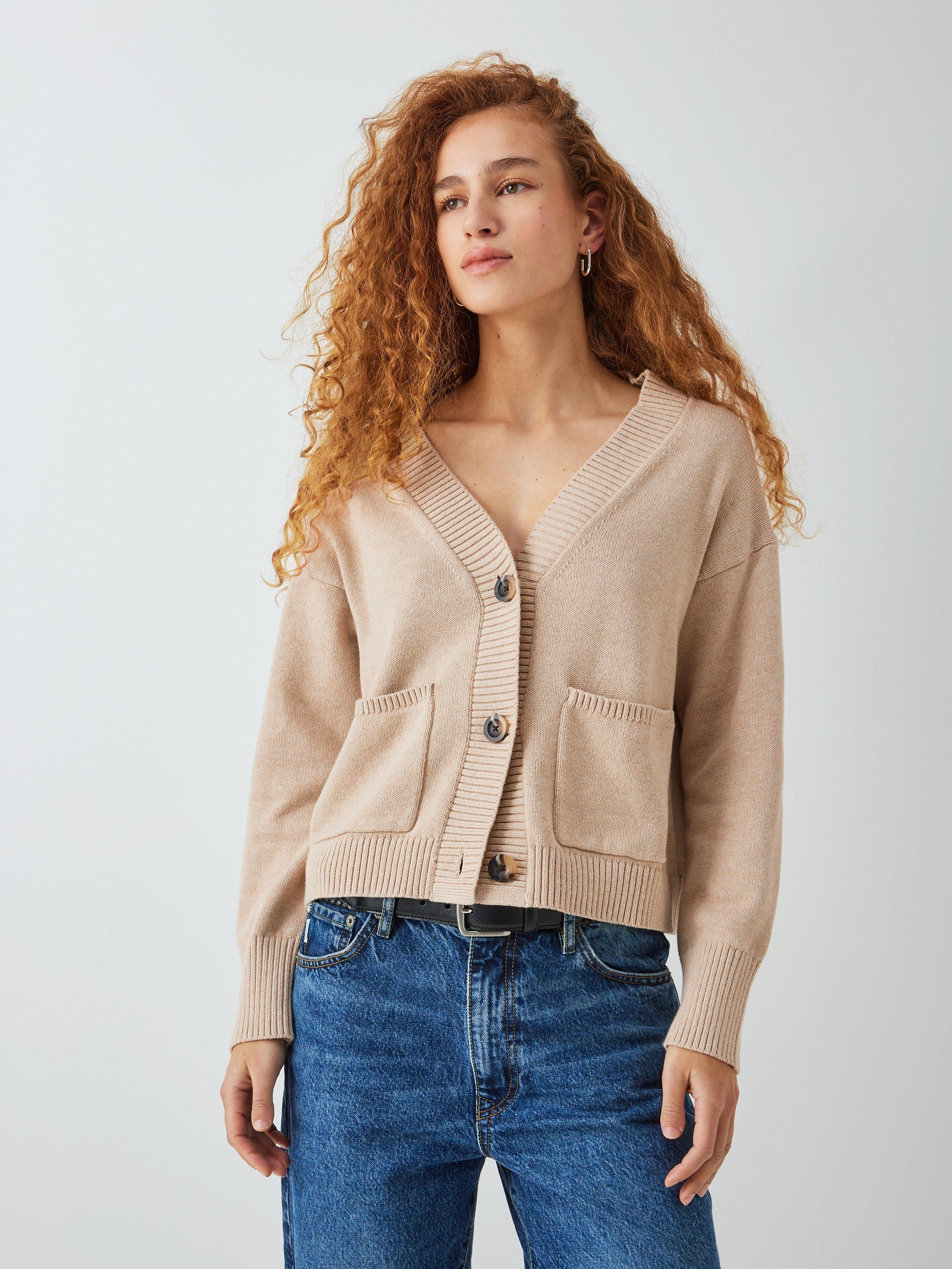 John Lewis ANYDAY Patch Pocket Cardigan