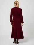 Aspiga Rachel Corduroy Midi Dress, Wine