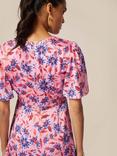Aspiga Anais Floral Maxi Dress, Purple/Multi