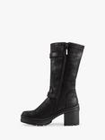 V.GAN Vegan Chaga Midcalf Biker Boots, Black