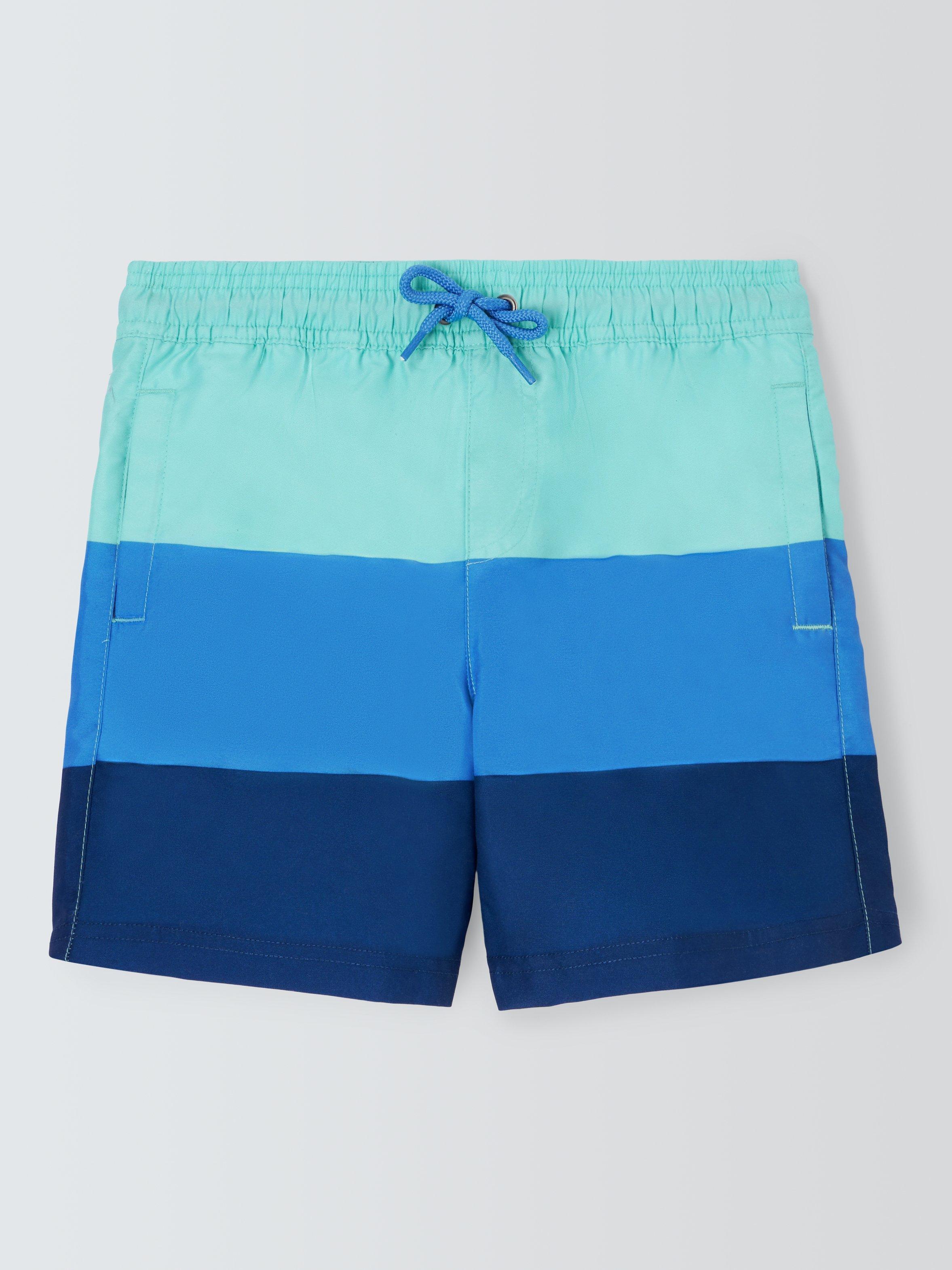 John Lewis Kids' Colour Block Swim Shorts, Multi, 7 years