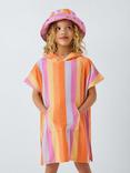 John Lewis ANYDAY Kids' Stripe Towelling Poncho