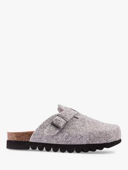 V.GAN Vegan Taro Mule Footbed Sandals, Dark Grey