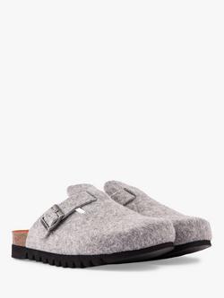 V.GAN Vegan Taro Mule Footbed Sandals - view 2, Dark Grey