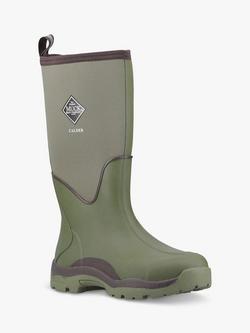 Muck Calder Tall Waterproof Wellington Boots - view 2, Olive