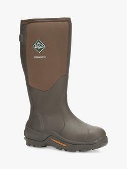 Muck Wetland XF Tall Wellington Boots, Brown - view 2, Brown