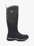 Muck Arctic Sport II Tall Wellington Boots, Black/Plaid
