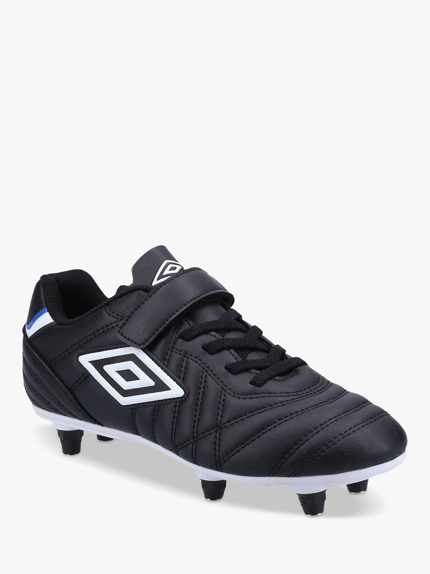 Product image 2 of 4, which shows Umbro Kids' Speciali Liga Soft Ground Football Boot, Black, 13 Jnr