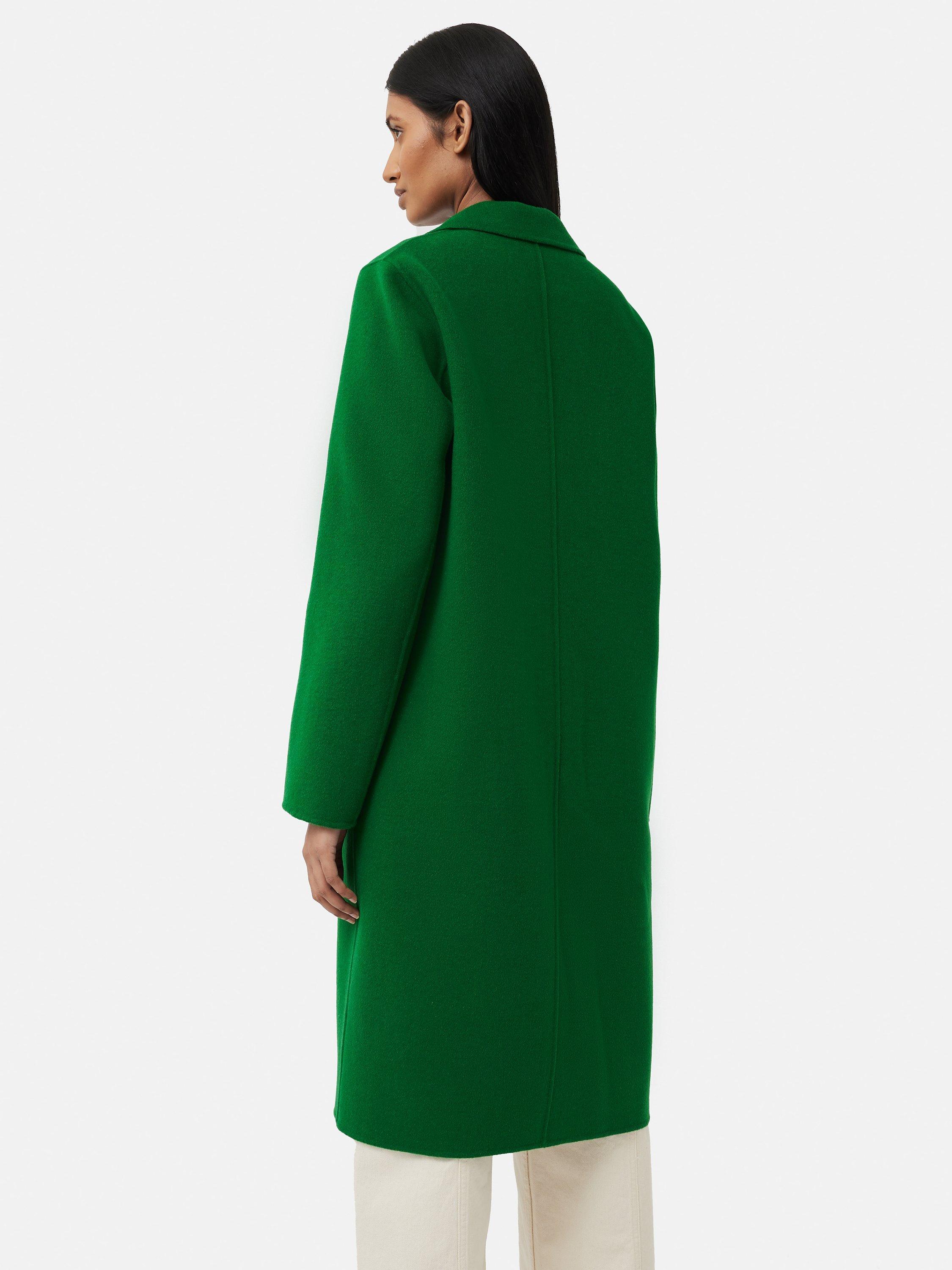 Jigsaw green coat best sale