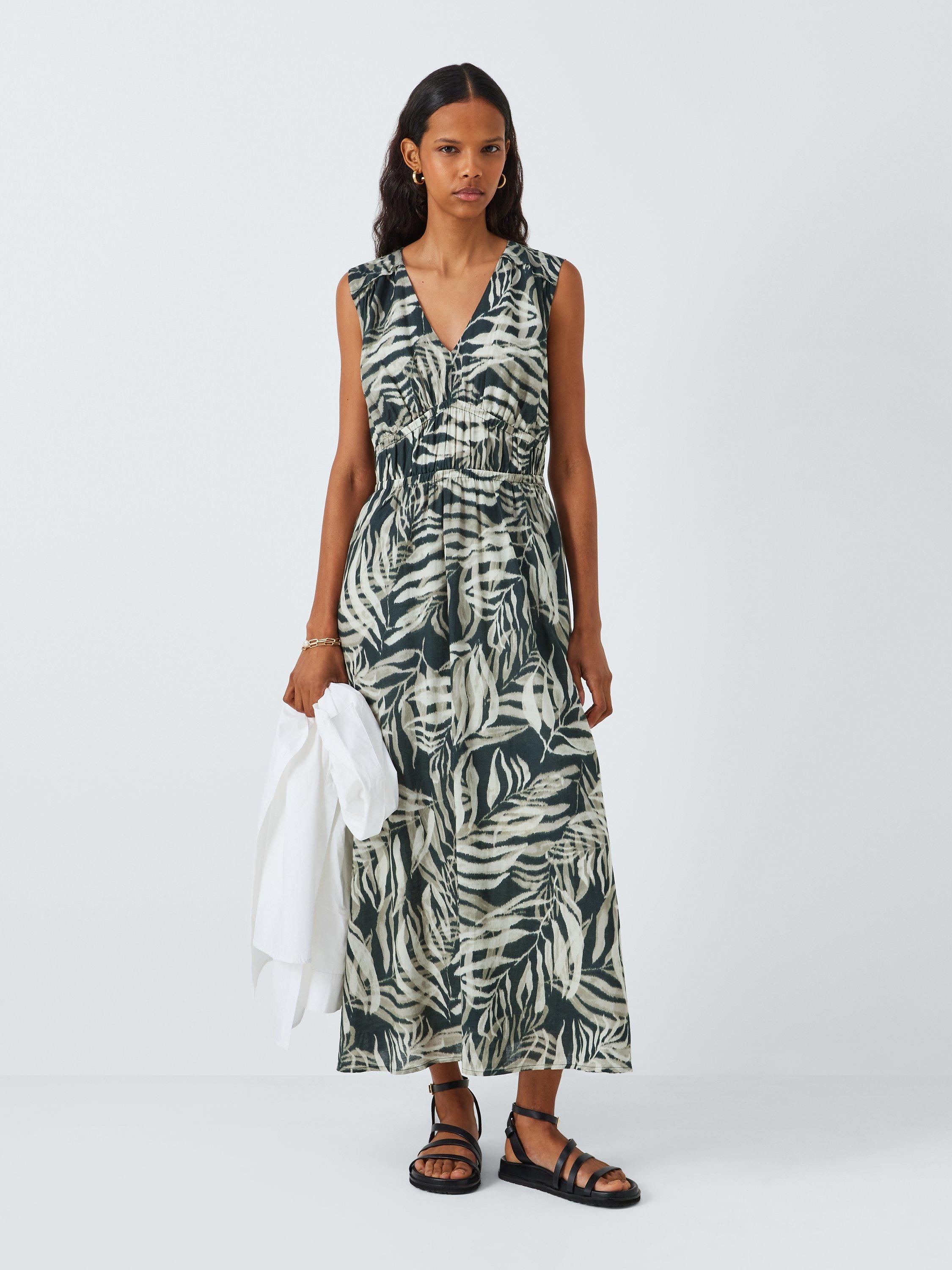 John Lewis Palm Leaf Dress