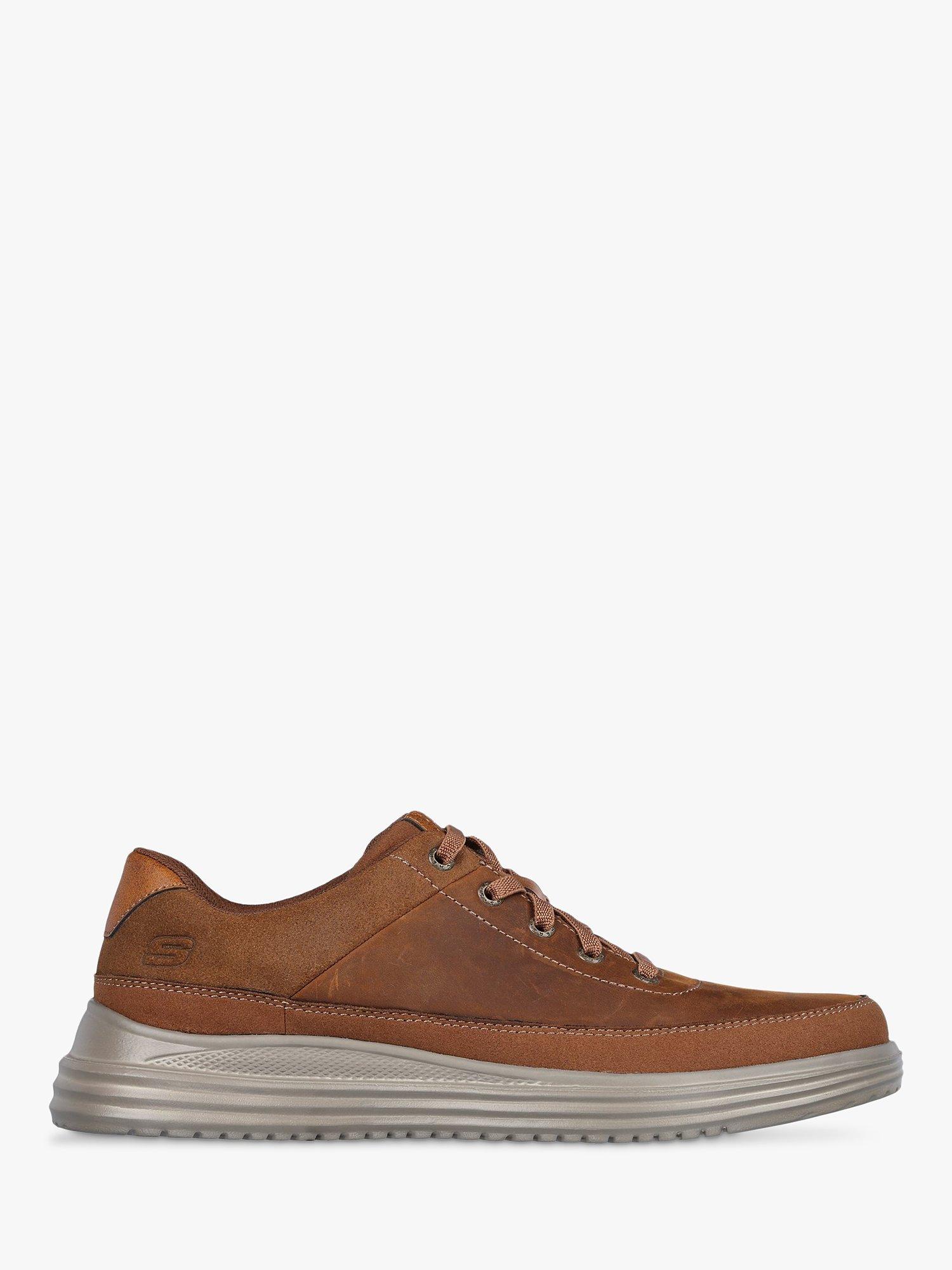 Skechers Proven Aldeno Leather Trainers